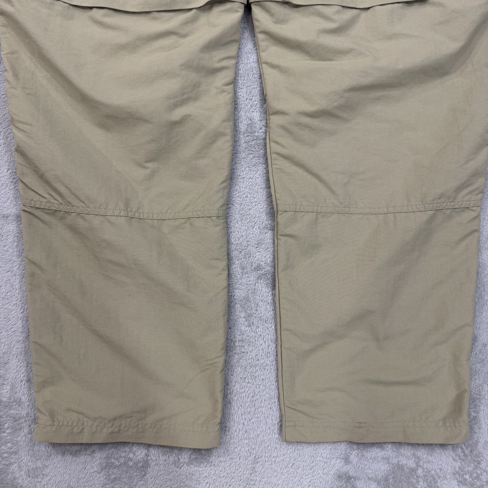 Cabela's Pants 40x32 Tan Convertible Zip Off Outdoor Fishing Hiking Gorpcore - Picture 10 of 16